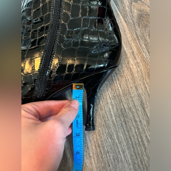 Stuart Weitzman Patent Leather Boots - Picture 7 of 8